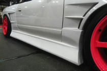 SILVIA S13/180SX共通 White Side Step