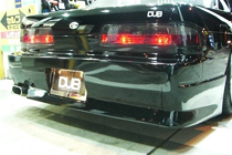 SILVIA S13 Black Rear Bumper